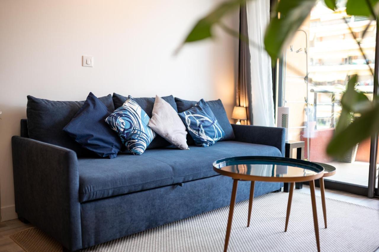 L'Alhambra, Cosy 2 Pieces Au Centre Ville De マントン エクステリア 写真
