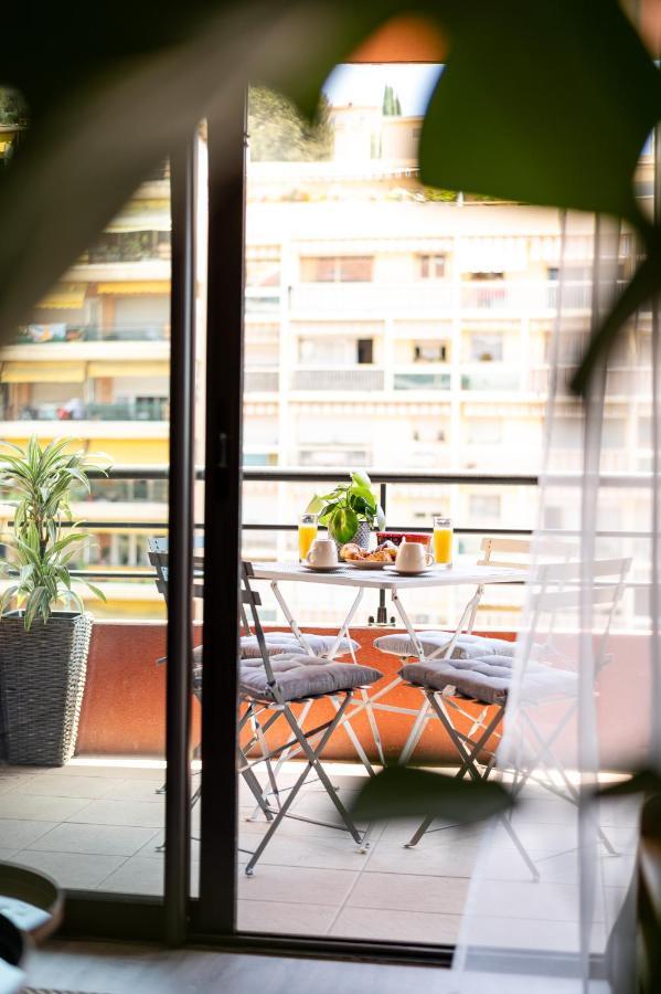 L'Alhambra, Cosy 2 Pieces Au Centre Ville De マントン エクステリア 写真